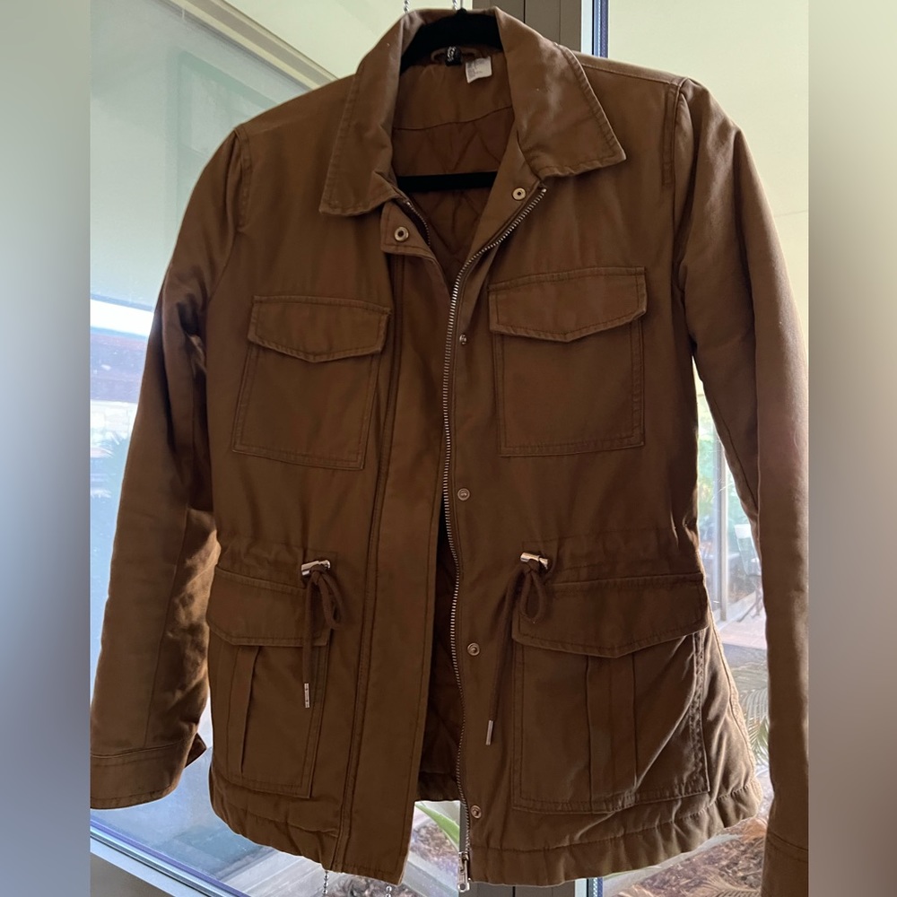 H&M Divided tan lined jacket